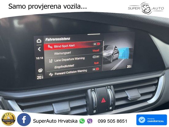 Alfa Romeo Giulia 2.2 MultiJet (210 KS) AWD Automatic LED+GR SJED+ACC