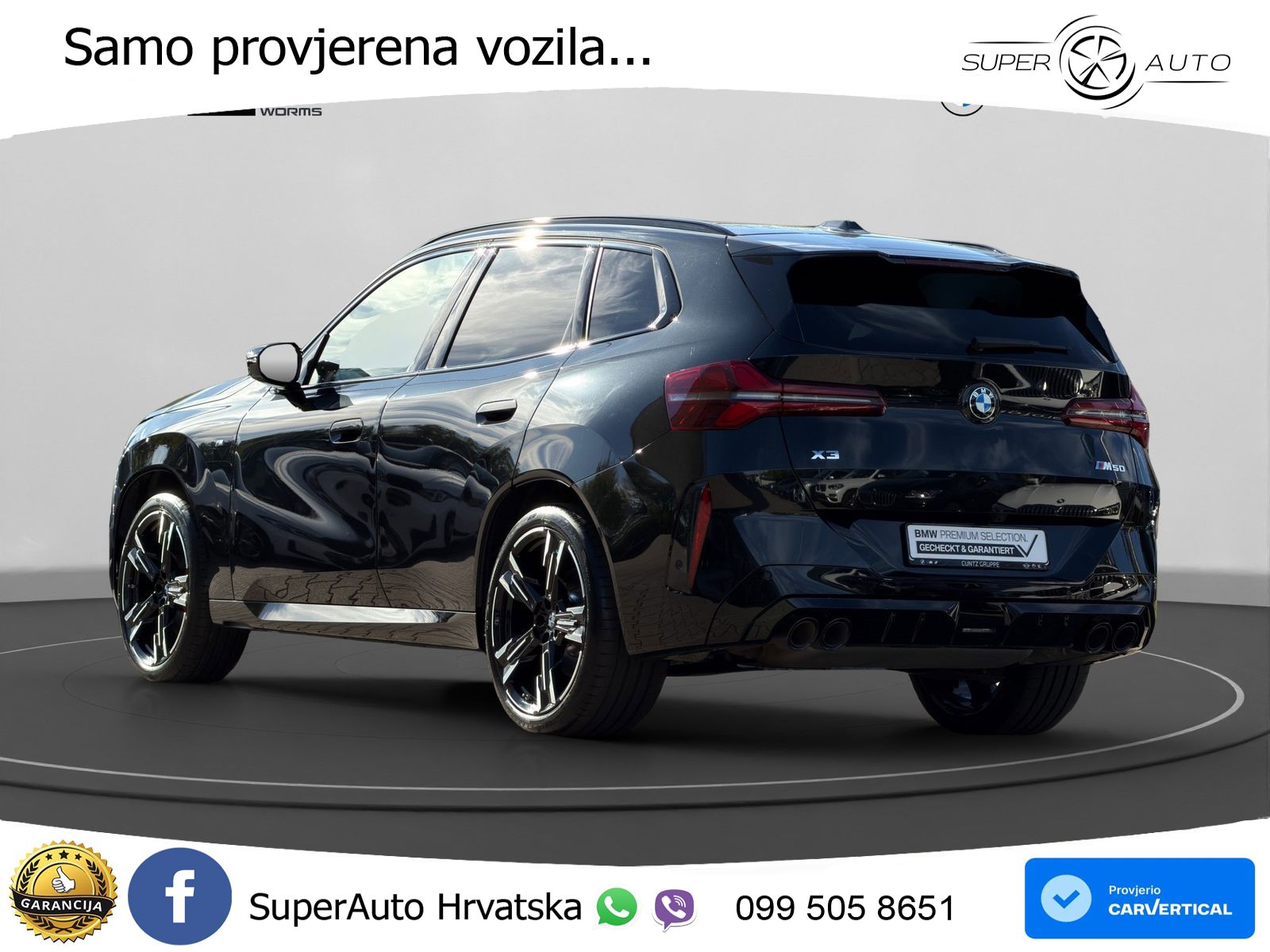 BMW X3 M50 xDrive Steptronic M Sport ACC+HEAD+4xGR SJED+360+PANO