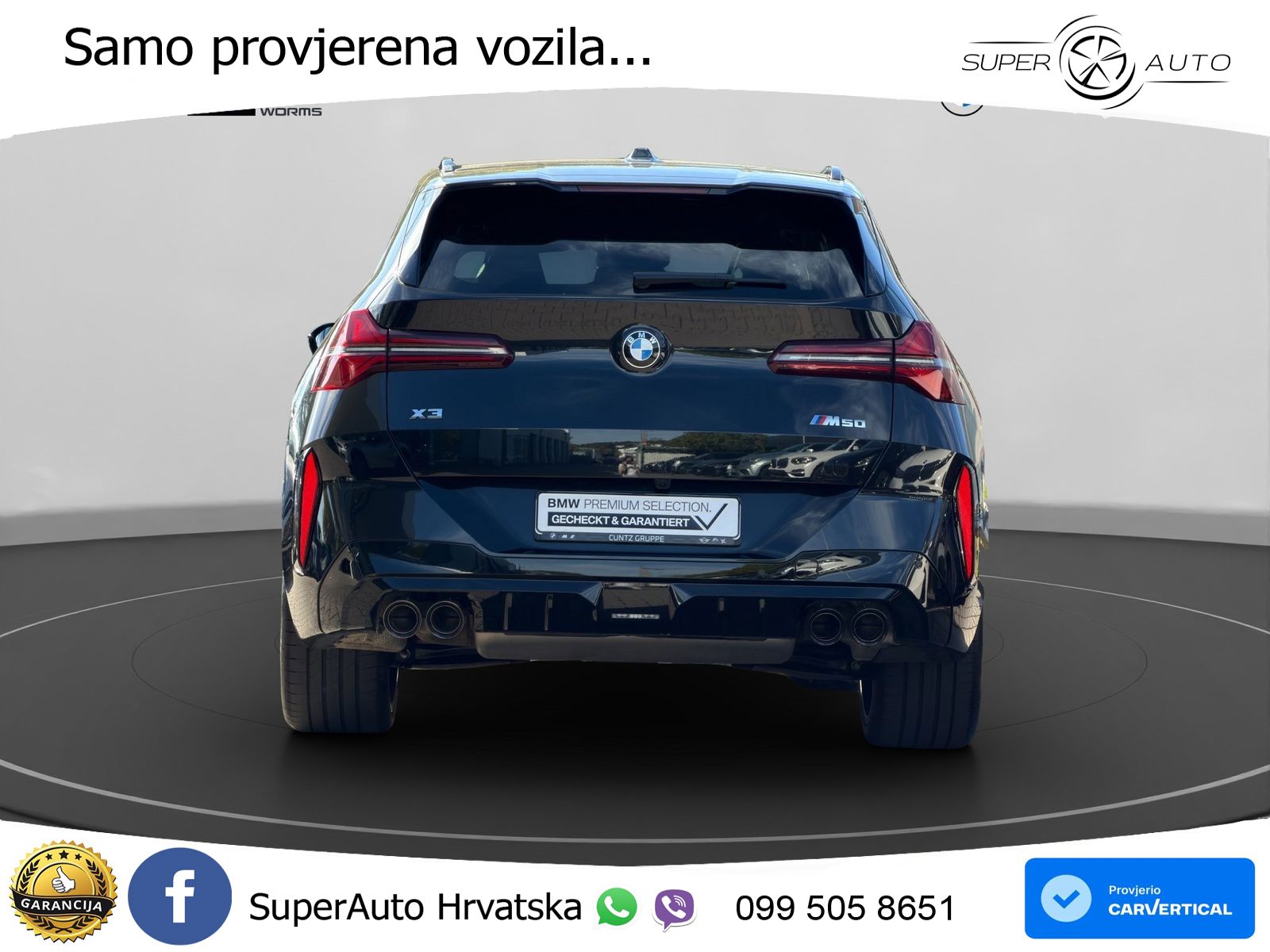 BMW X3 M50 xDrive Steptronic M Sport ACC+HEAD+4xGR SJED+360+PANO