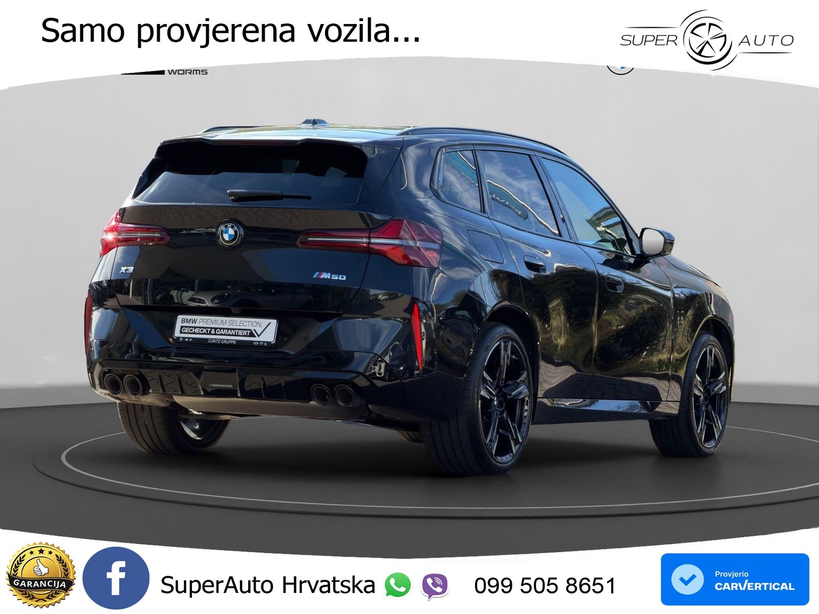 BMW X3 M50 xDrive Steptronic M Sport ACC+HEAD+4xGR SJED+360+PANO