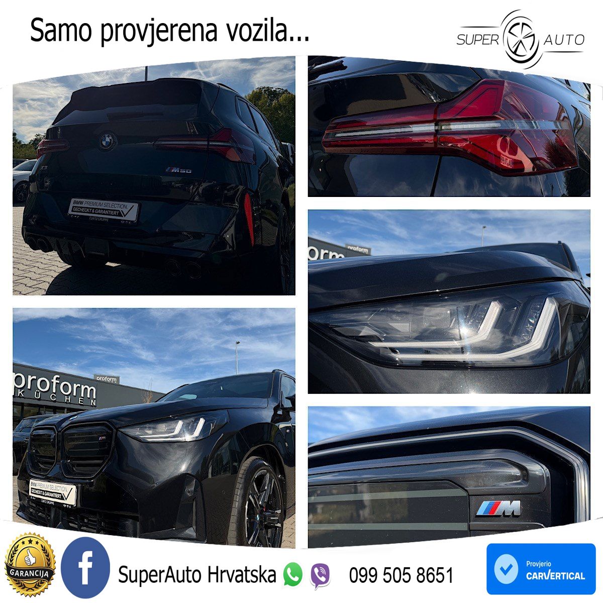 BMW X3 M50 xDrive Steptronic M Sport ACC+HEAD+4xGR SJED+360+PANO