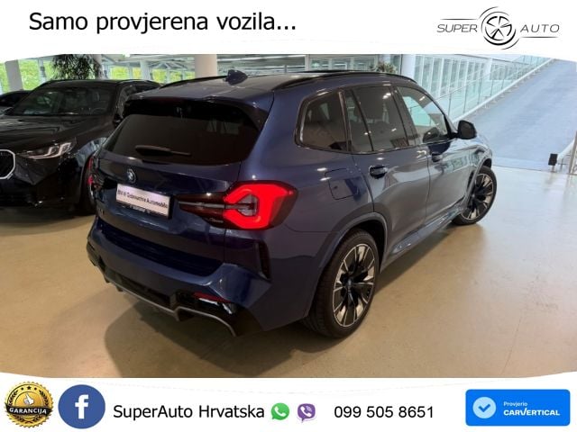 BMW iX3 80 kWh (286 KS) M Sport LED+GR SJED+ACC