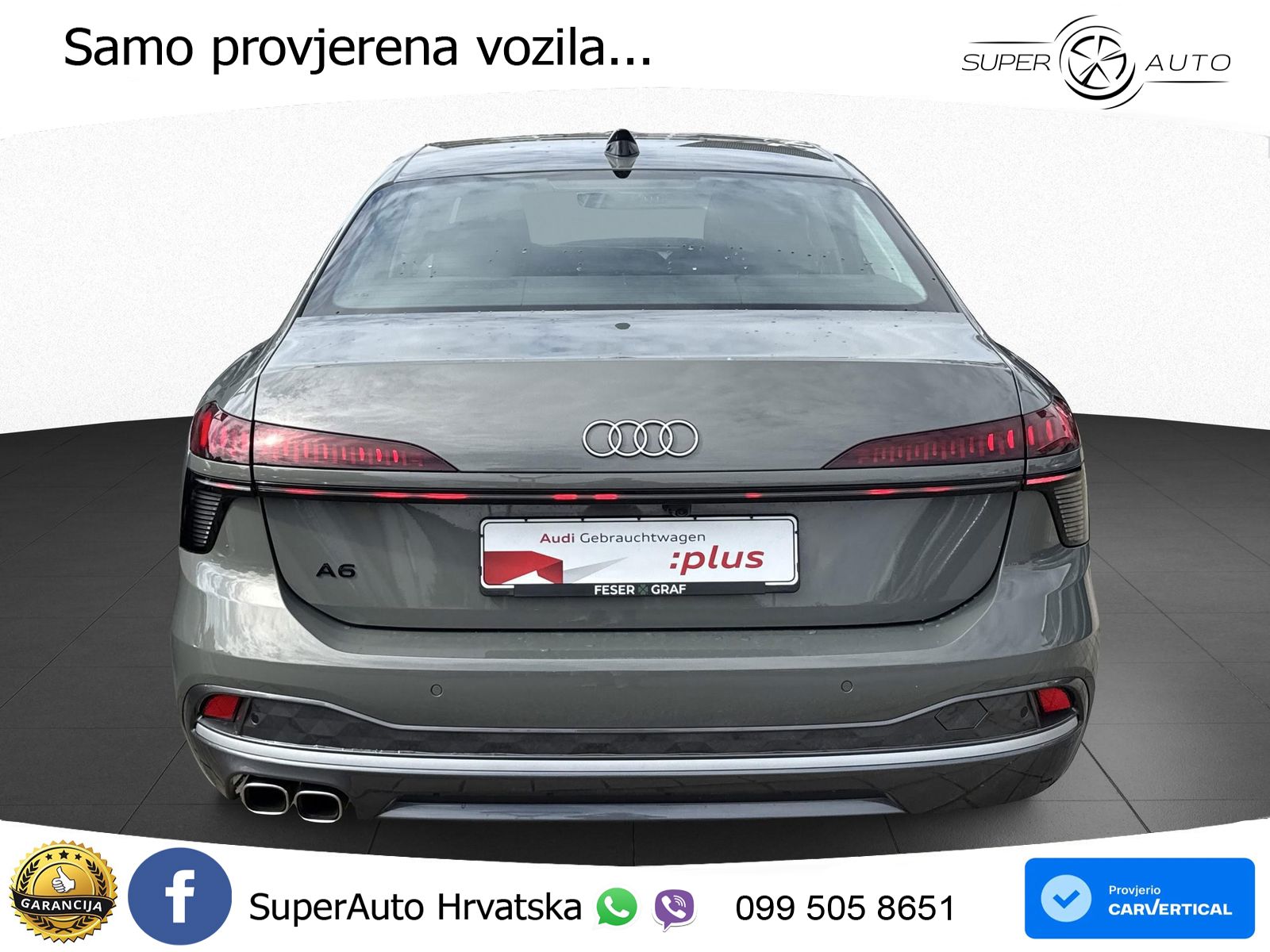 Audi A6 2.0 TDI (204 KS) S tronic LED+GR SJED+ACC