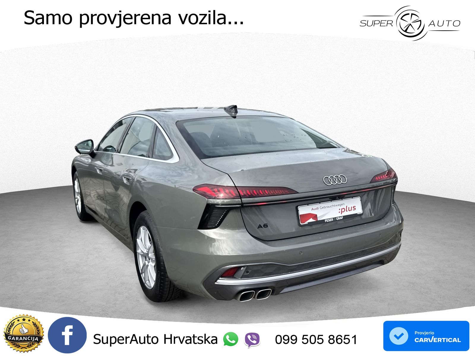 Audi A6 2.0 TDI (204 KS) S tronic LED+GR SJED+ACC