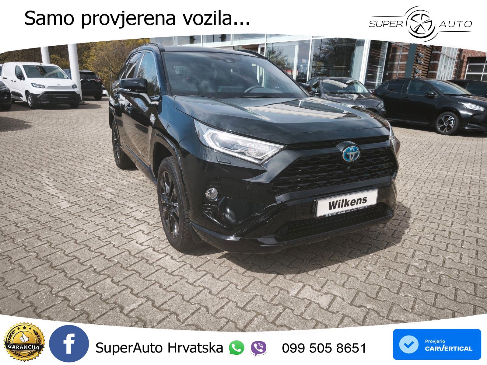 Toyota RAV4 2.5 (222 KS) Hybrid E-Four e-CVT LED+GR SJED+ACC