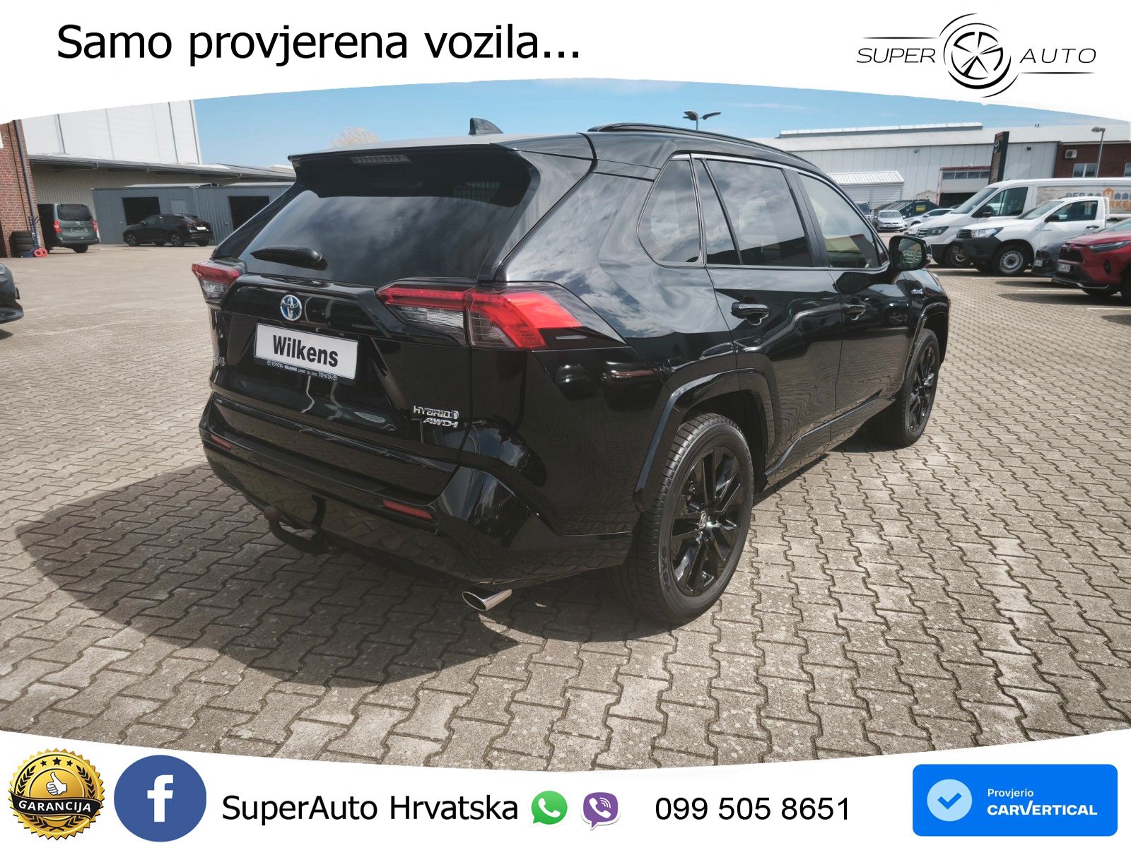 Toyota RAV4 2.5 (222 KS) Hybrid E-Four e-CVT LED+GR SJED+ACC