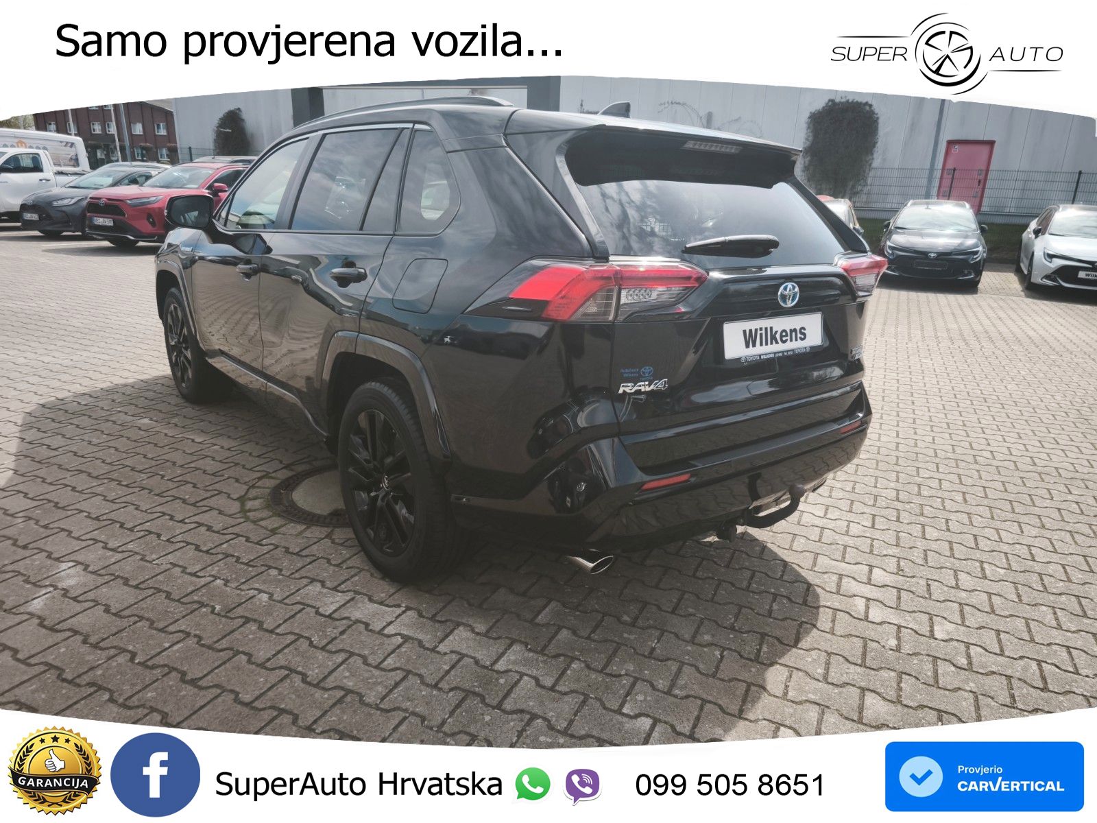 Toyota RAV4 2.5 (222 KS) Hybrid E-Four e-CVT LED+GR SJED+ACC