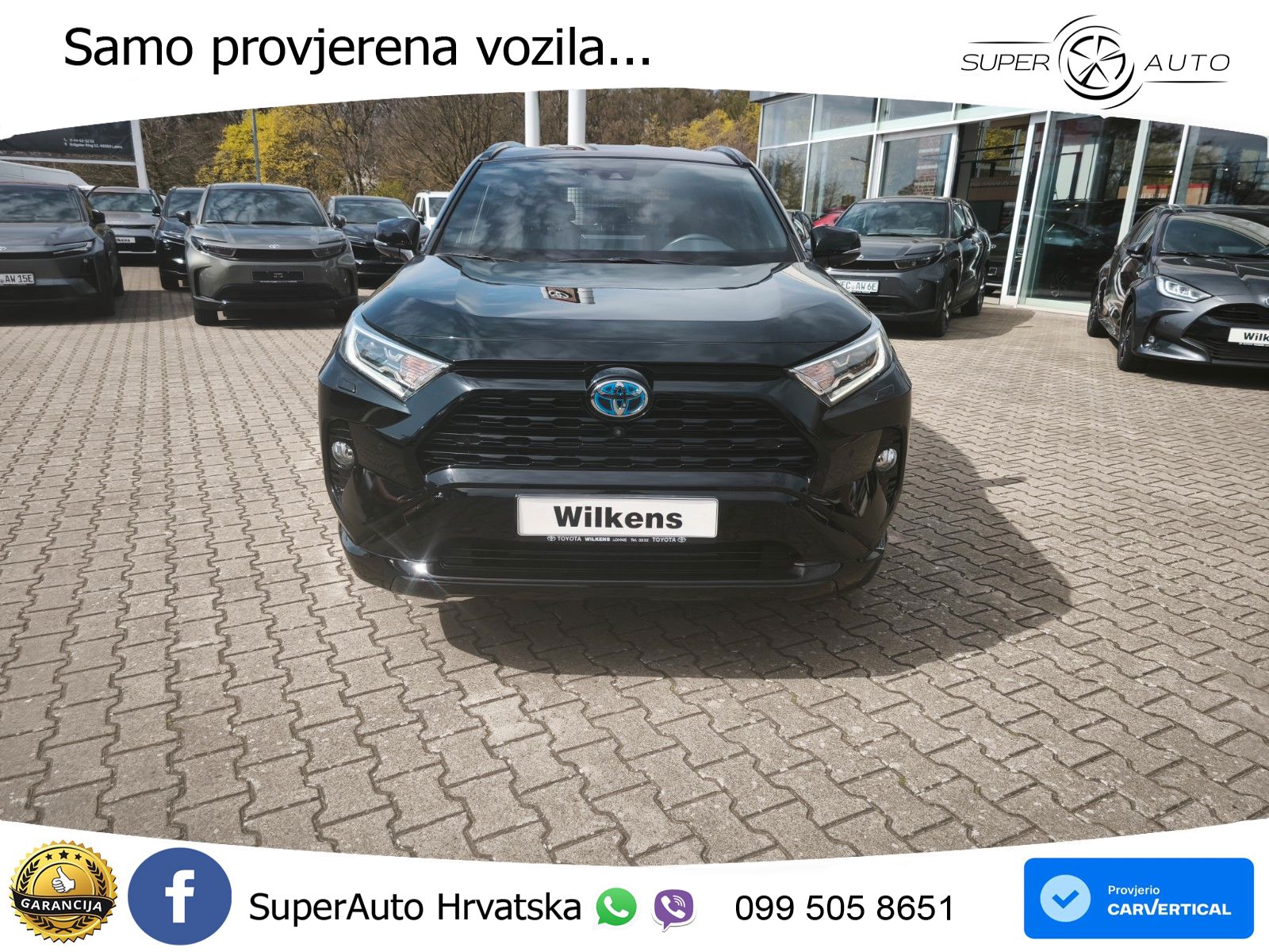Toyota RAV4 2.5 (222 KS) Hybrid E-Four e-CVT LED+GR SJED+ACC
