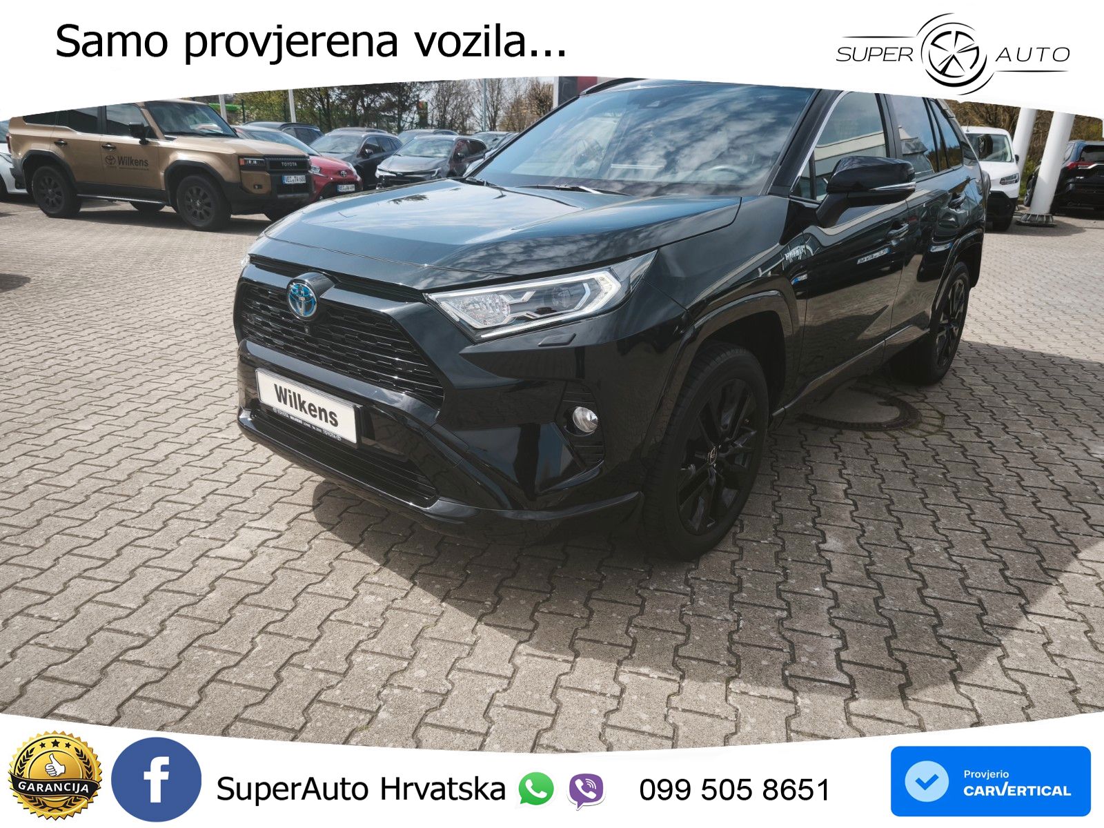 Toyota RAV4 2.5 (222 KS) Hybrid E-Four e-CVT LED+GR SJED+ACC