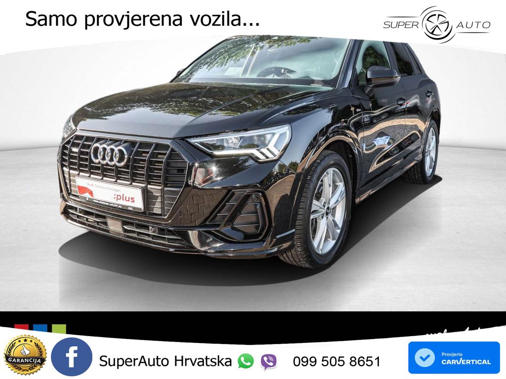 Audi Q3 40 TFSI (190 KS) quattro S tronic S line LED+GR SJED+ACC