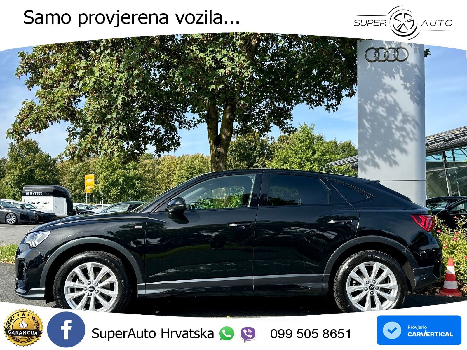 Audi Q3 Sportback 35 TFSI (150 KS) S tronic S line LED+GR SJED+ACC