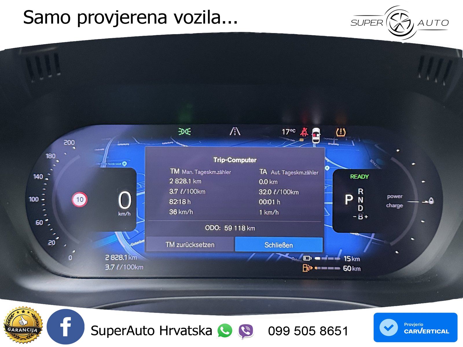 Volvo XC60 T6 AWD Geartronic LED+GR SJED+ACC