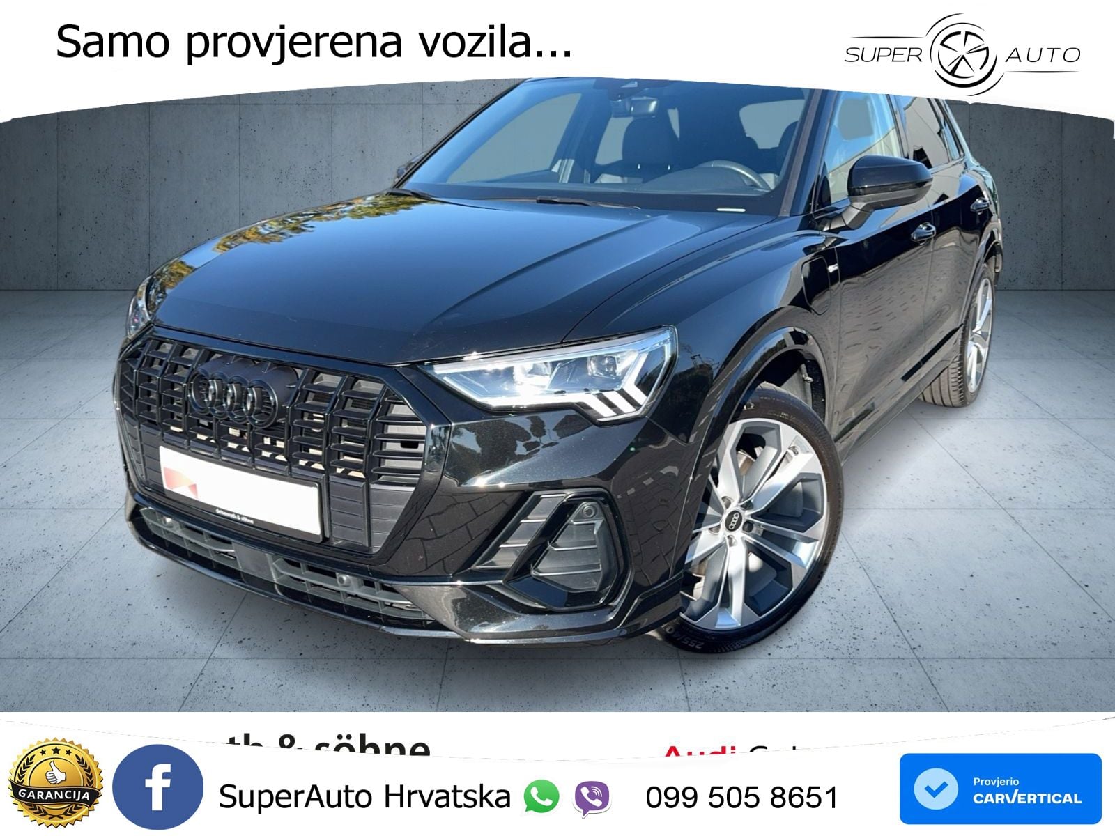 Audi Q3 45 TFSIe (245 KS) S tronic S line LED+GR SJED+ACC