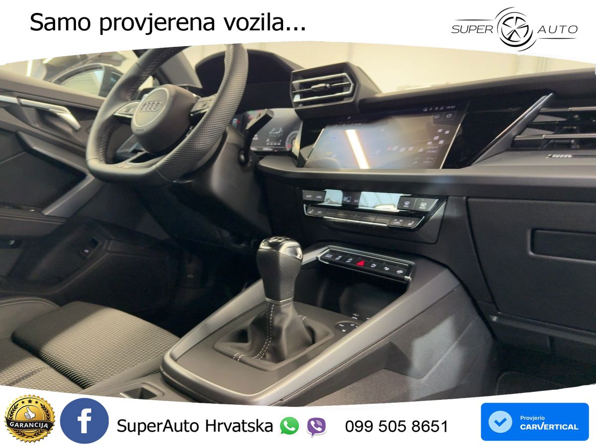 Audi A3 30 TDI (116 KS) LED+GR SJED+ACC