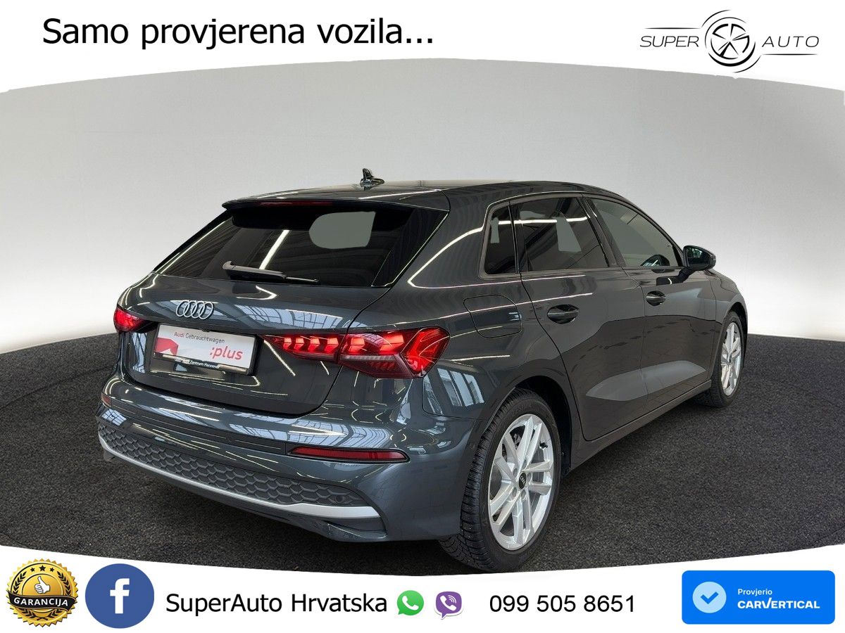Audi A3 30 TDI (116 KS) LED+GR SJED+ACC