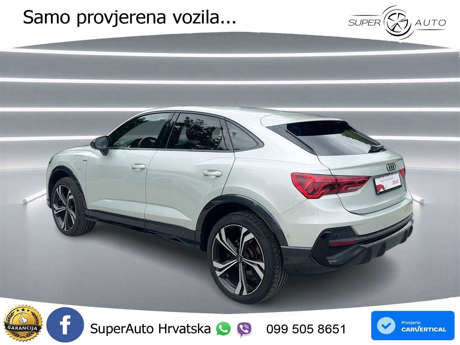 Audi Q3 Sportback 45 TFSIe (245 KS) S tronic S line MATRIX+GR SJED+KAM
