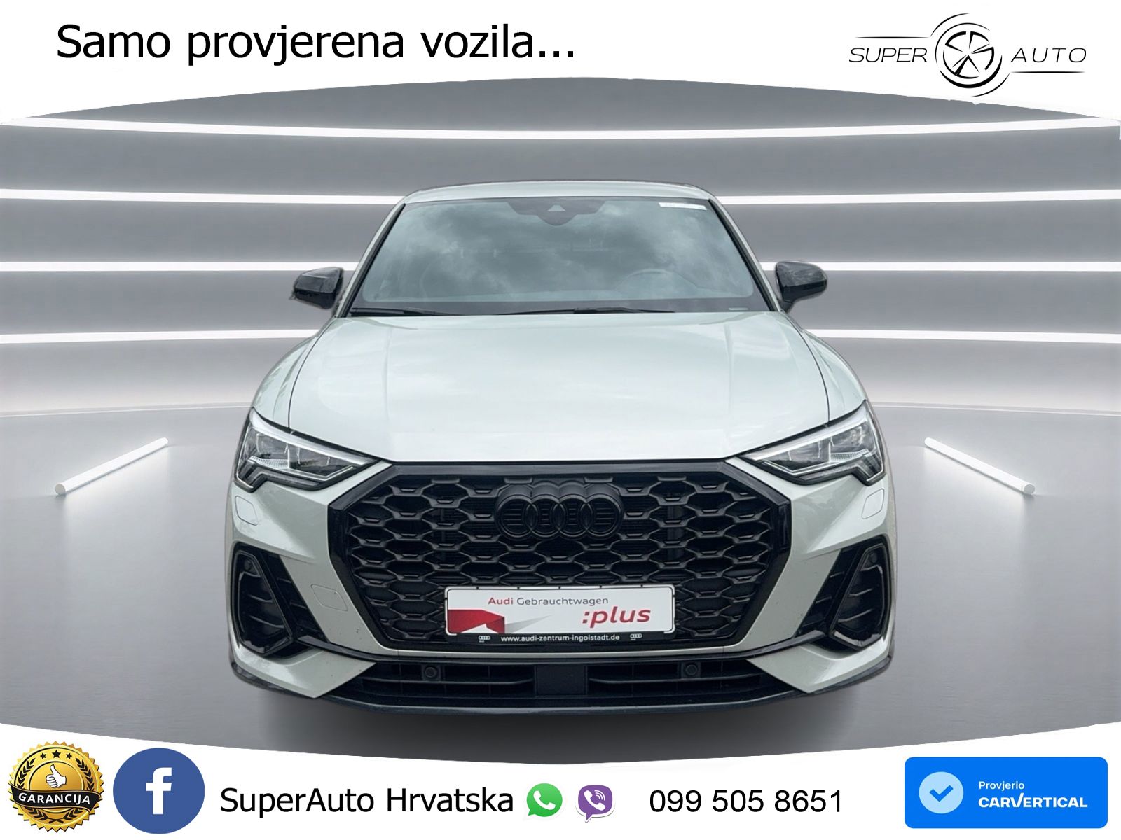 Audi Q3 Sportback 45 TFSIe (245 KS) S tronic S line MATRIX+GR SJED+KAM