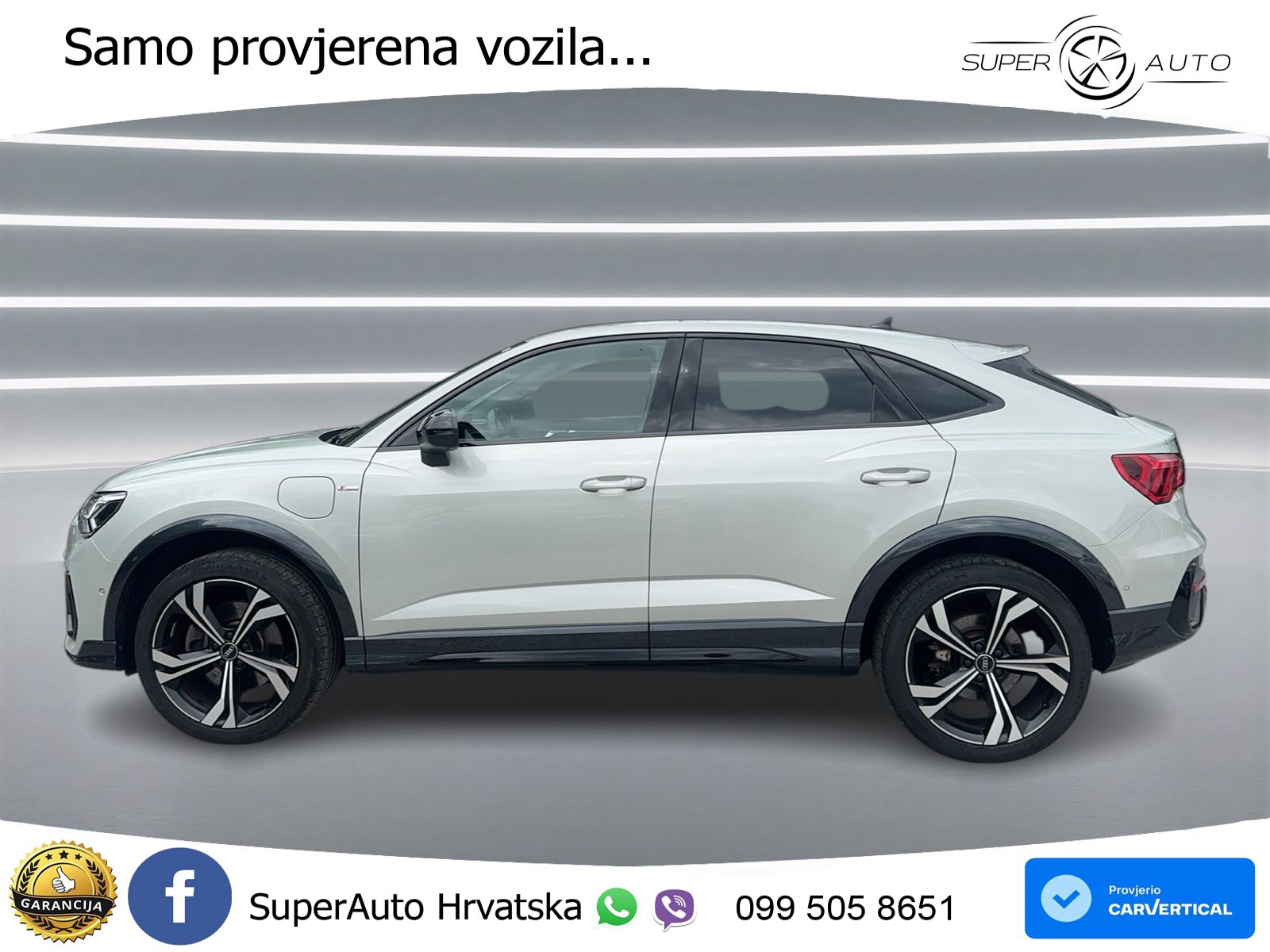 Audi Q3 Sportback 45 TFSIe (245 KS) S tronic S line MATRIX+GR SJED+KAM