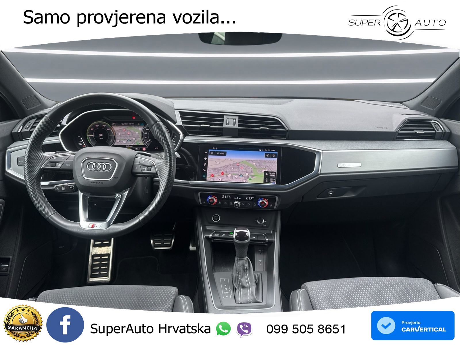 Audi Q3 Sportback 45 TFSIe (245 KS) S tronic S line MATRIX+GR SJED+KAM