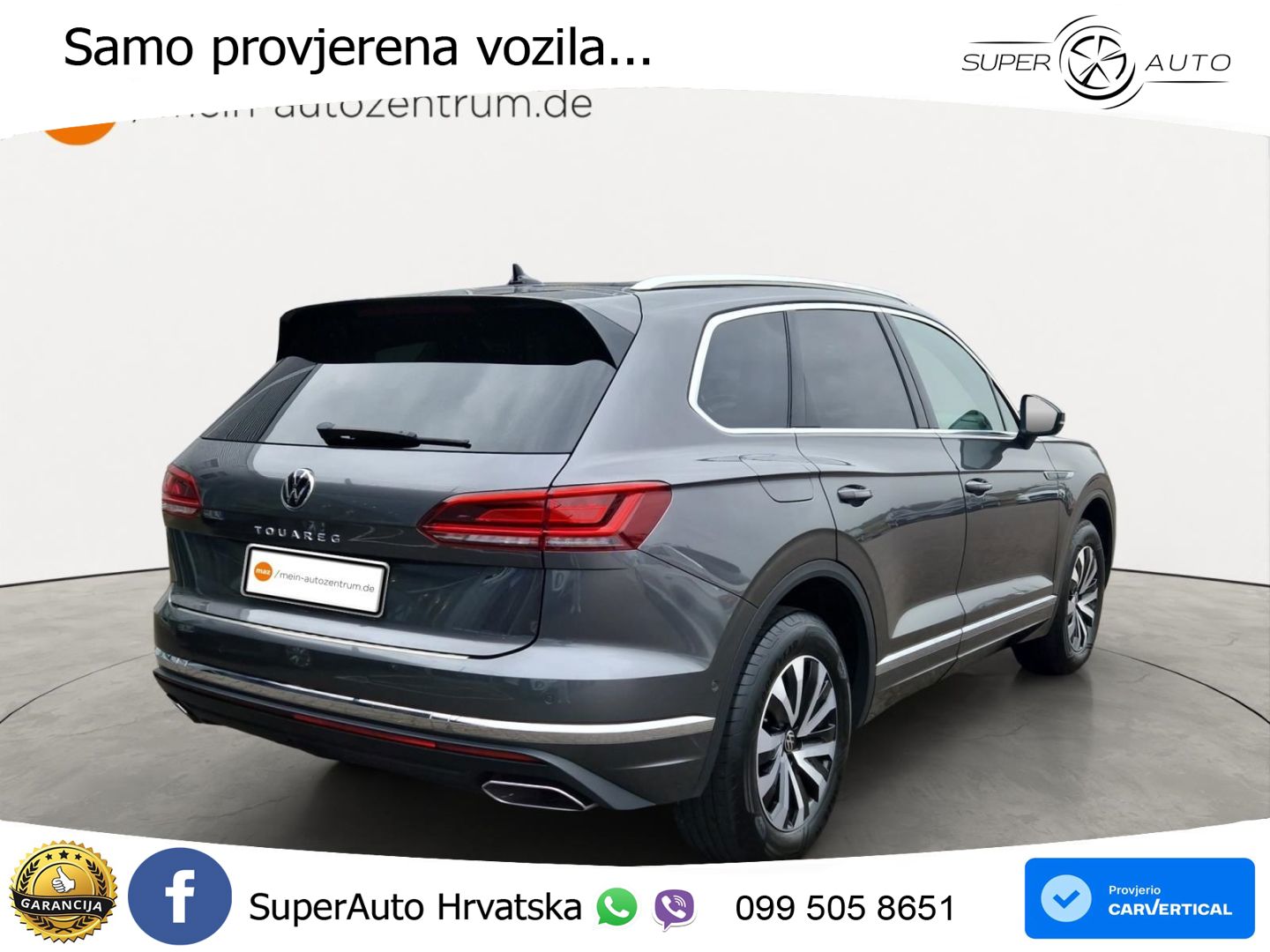 Volkswagen Touareg 3.0 V6 TDI (286 KS) 4MOTION Tiptronic LED+GR SJED+ACC