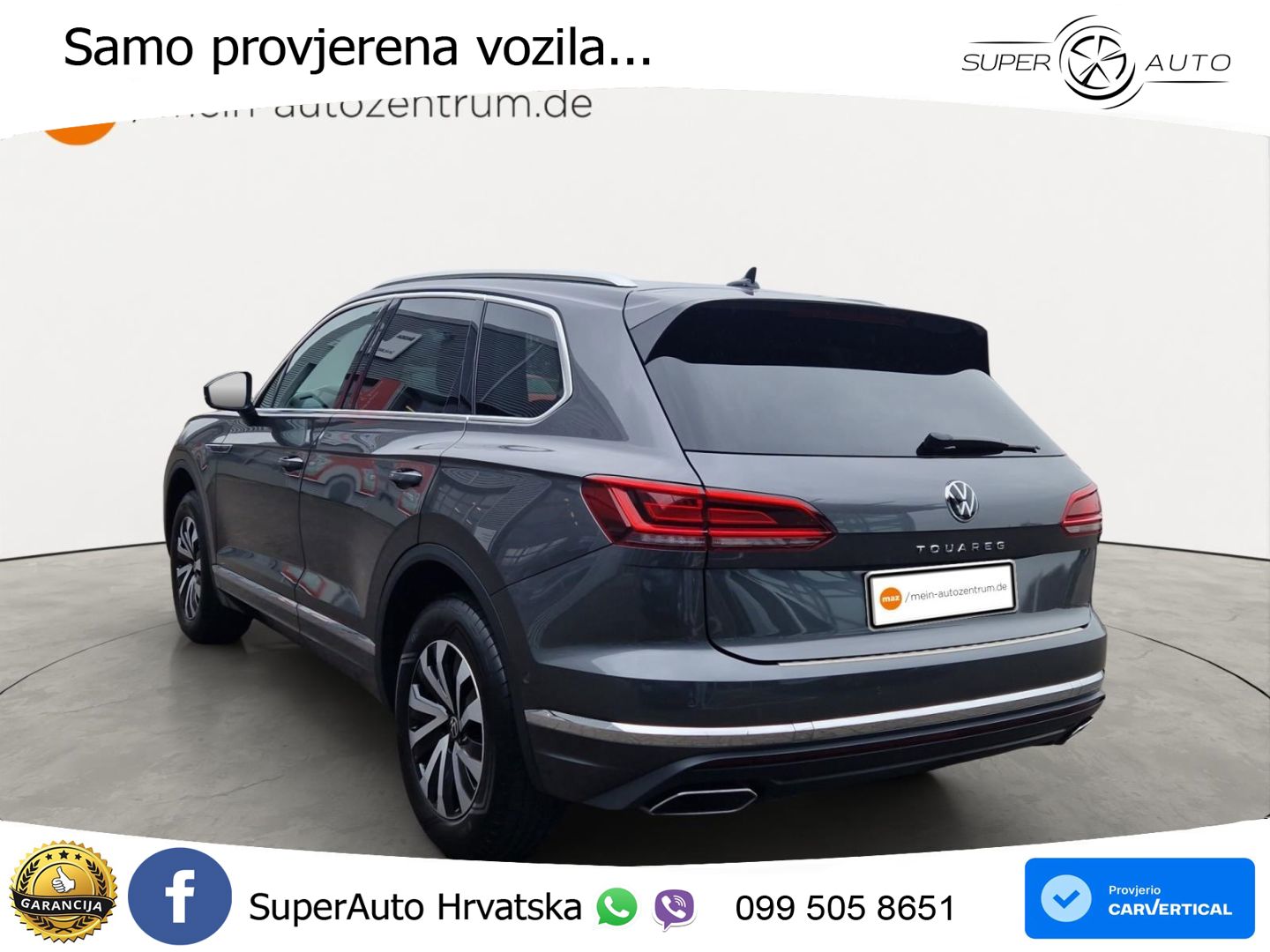 Volkswagen Touareg 3.0 V6 TDI (286 KS) 4MOTION Tiptronic LED+GR SJED+ACC