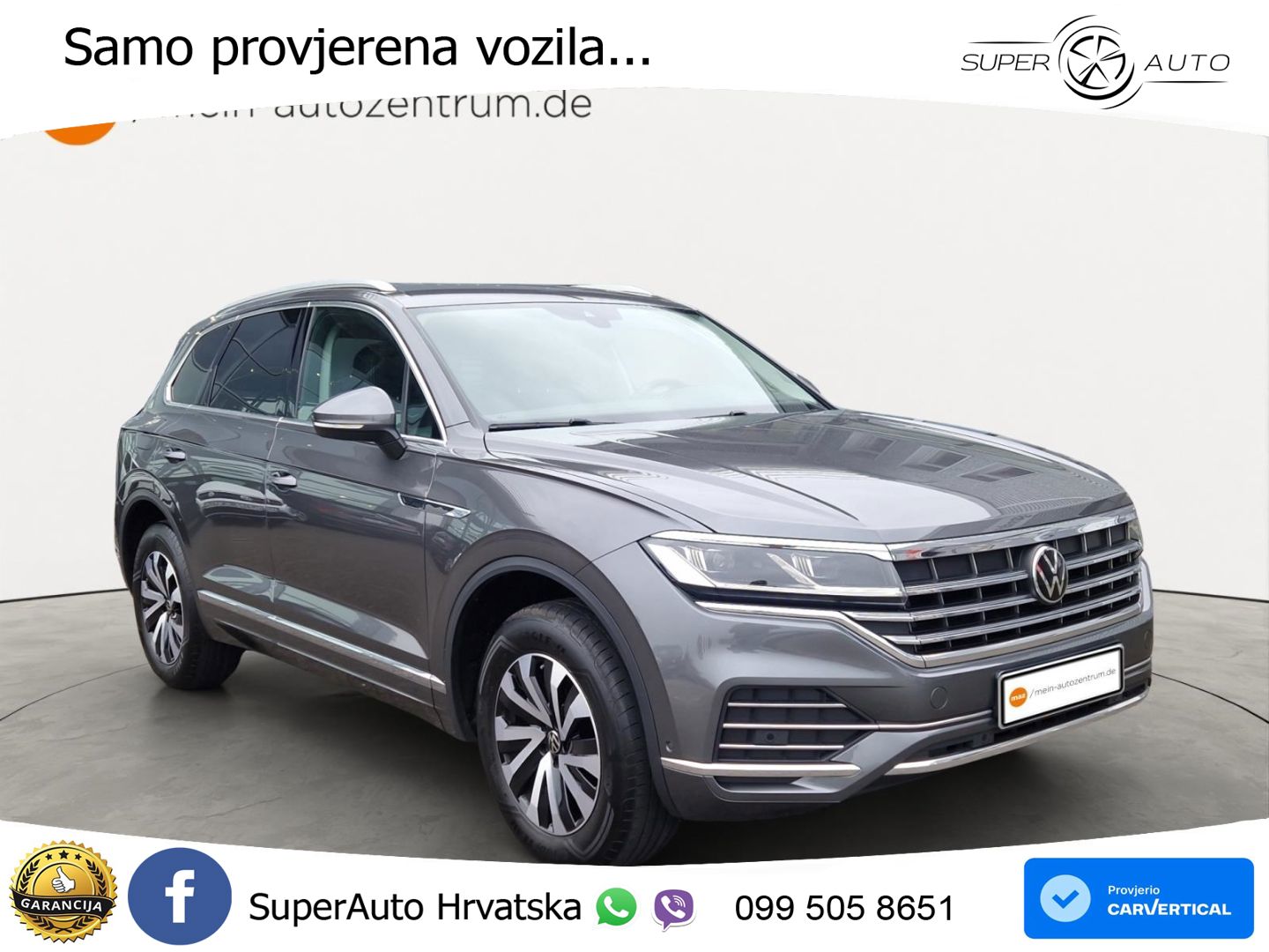 Volkswagen Touareg 3.0 V6 TDI (286 KS) 4MOTION Tiptronic LED+GR SJED+ACC