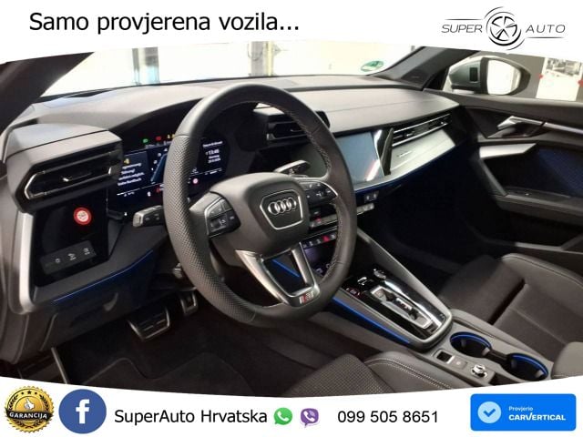 Audi S3 Limuzina 2.0 TFSI (333 KS) quattro S tronic MATRIX+GR SJED+KAM
