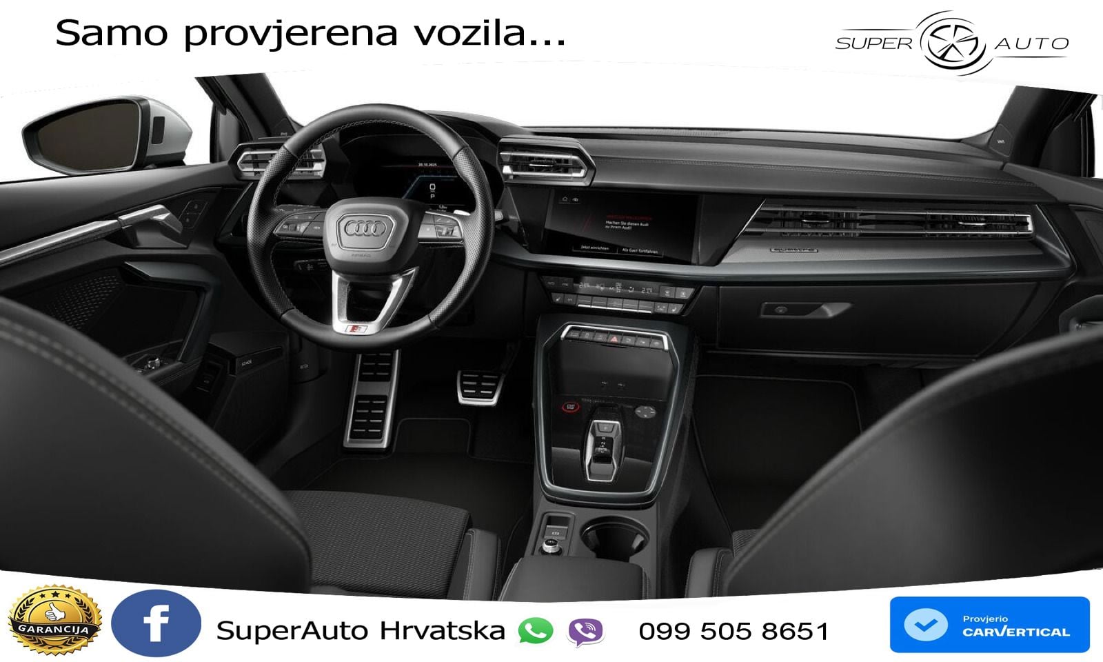 Audi S3 Limuzina 2.0 TFSI (333 KS) quattro S tronic MATRIX+GR SJED+KAM