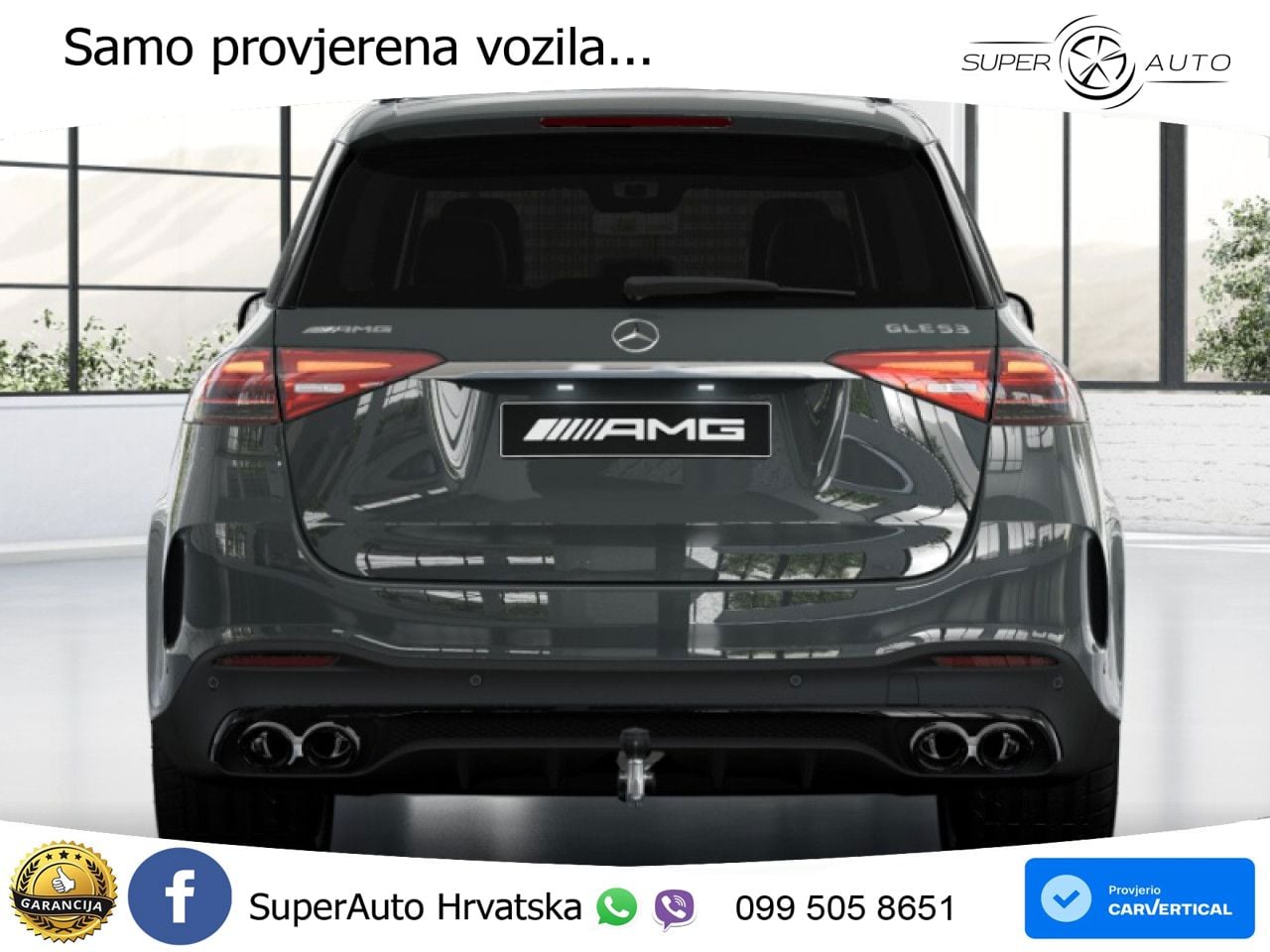 Mercedes AMG GLE 53 (435 KS) EQ Boost 4MATIC+ AMG SPEEDSHIFT TCT 9G LED+GR SJED+ACC