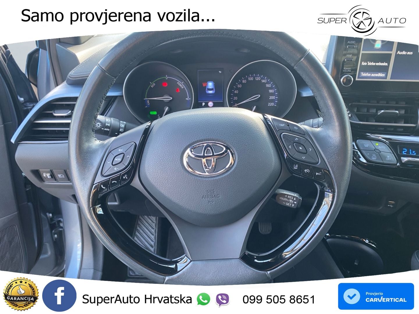 Toyota C-HR 2.0 (184 KS) Hybrid e-CVT Team D LED+GR SJED+ACC