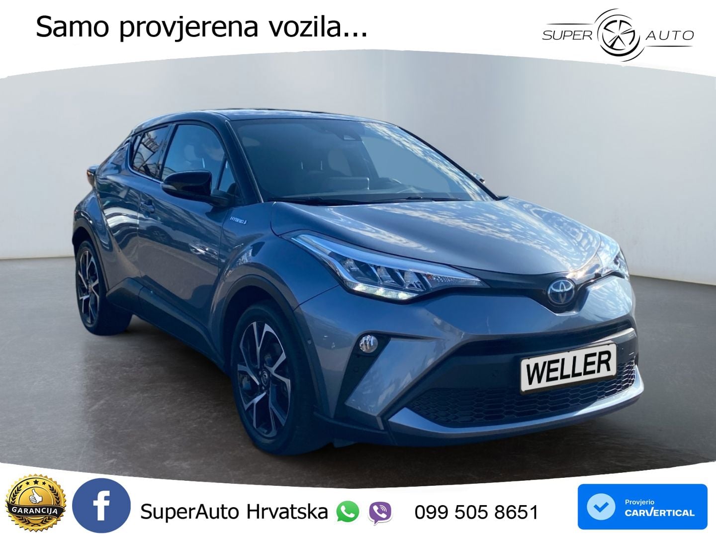 Toyota C-HR 2.0 (184 KS) Hybrid e-CVT Team D LED+GR SJED+ACC