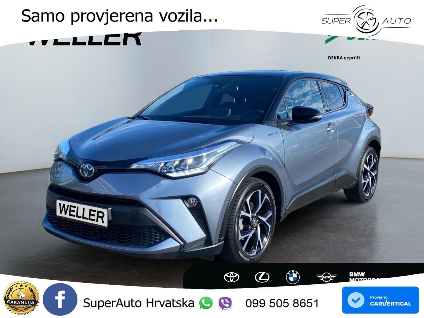 Toyota C-HR 2.0 (184 KS) Hybrid e-CVT Team D LED+GR SJED+ACC