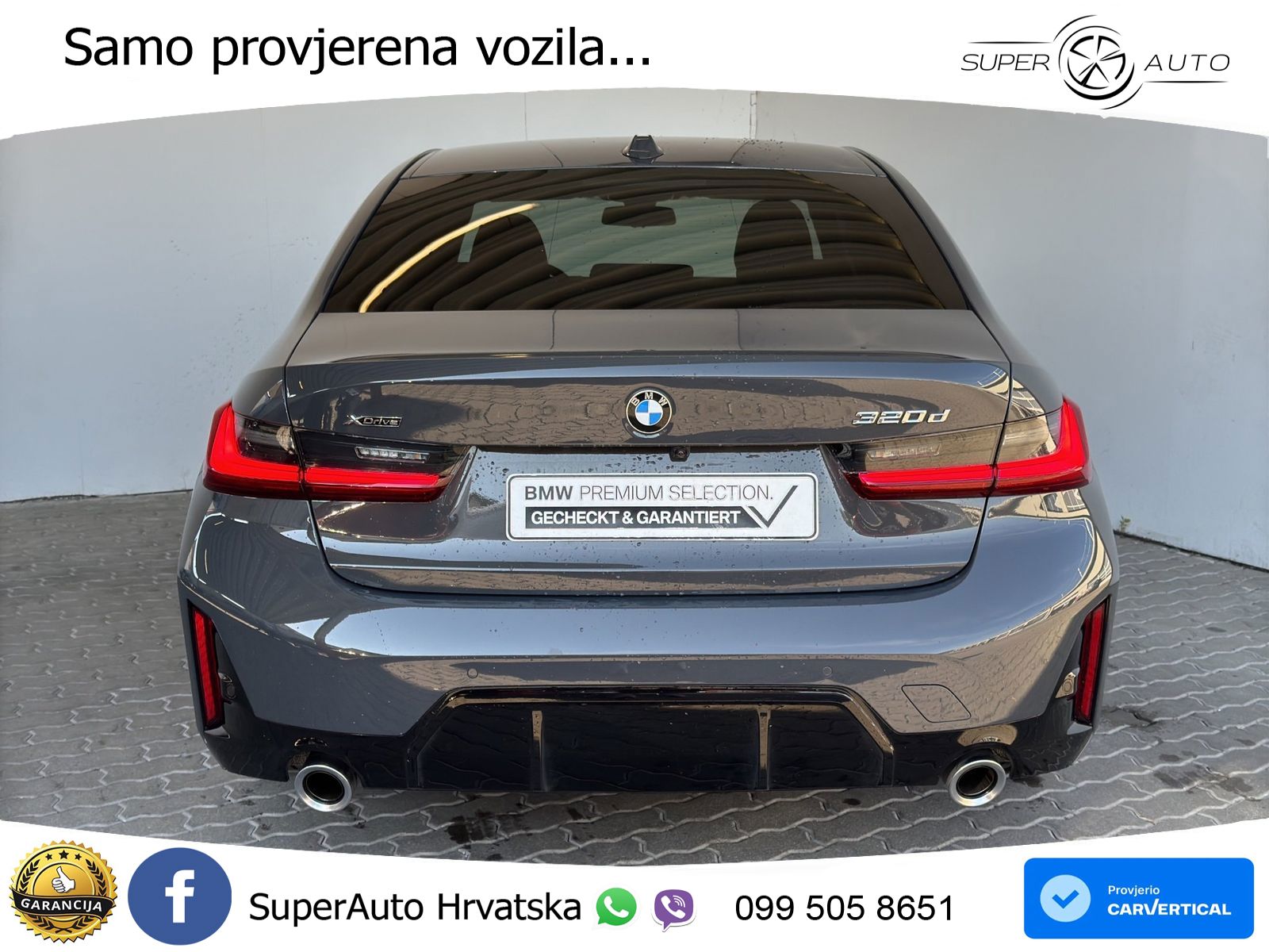 BMW 320d (190 KS) xDrive Steptronic M Sport LED+GR SJED+ACC