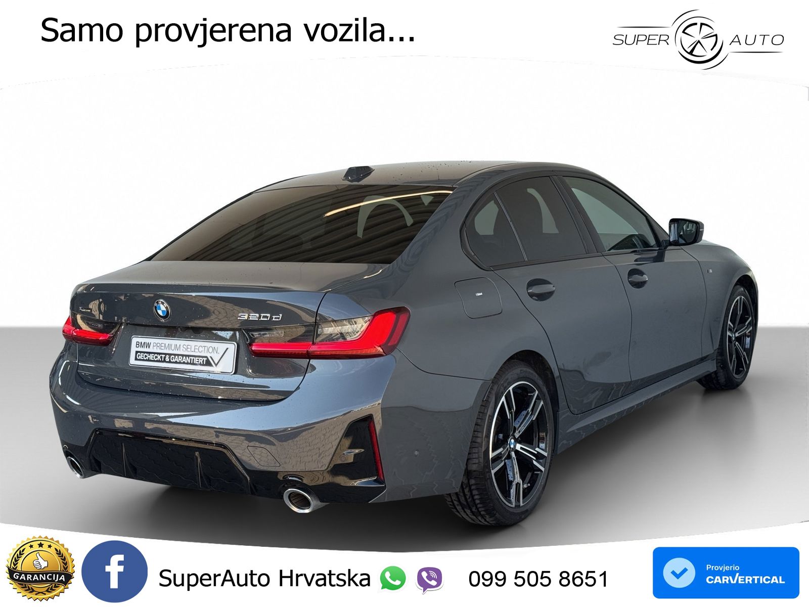 BMW 320d (190 KS) xDrive Steptronic M Sport LED+GR SJED+ACC