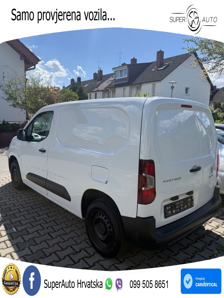 Peugeot Partner 1.5 HDI Klima 3Sitzer PDC 102 KS