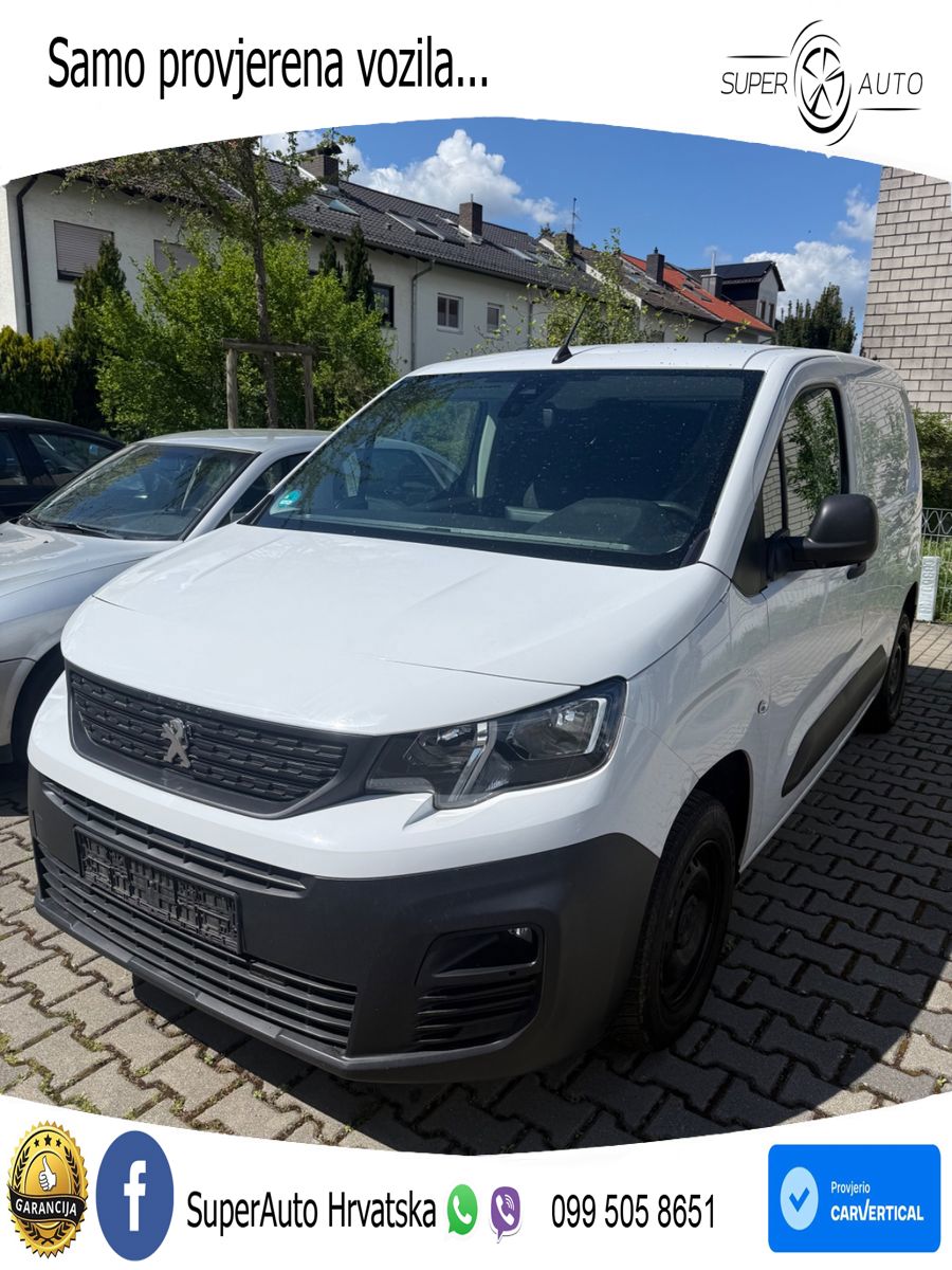 Peugeot Partner 1.5 HDI Klima 3Sitzer PDC 102 KS