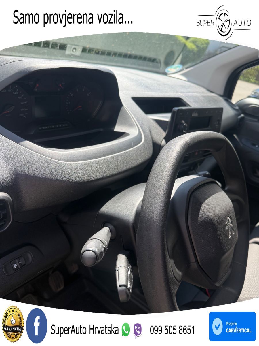 Peugeot Partner 1.5 HDI Klima 3Sitzer PDC 102 KS