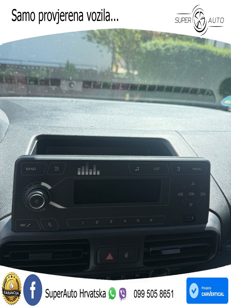 Peugeot Partner 1.5 HDI Klima 3Sitzer PDC 102 KS
