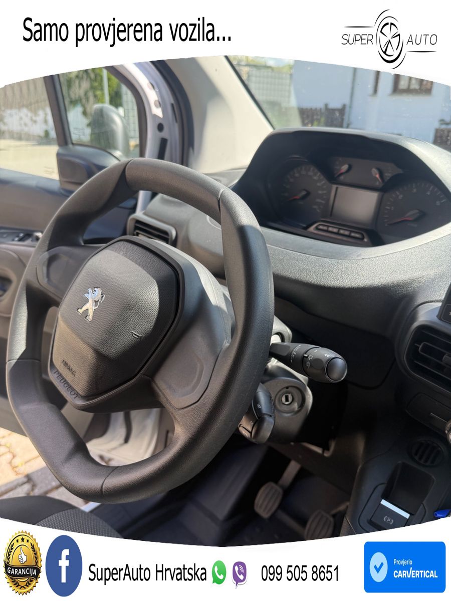 Peugeot Partner 1.5 HDI Klima 3Sitzer PDC 102 KS