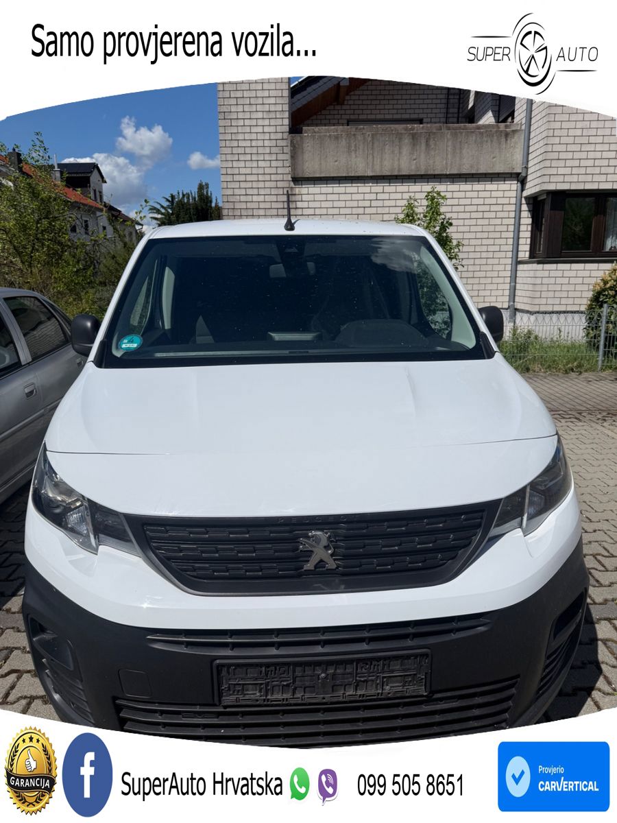 Peugeot Partner 1.5 HDI Klima 3Sitzer PDC 102 KS