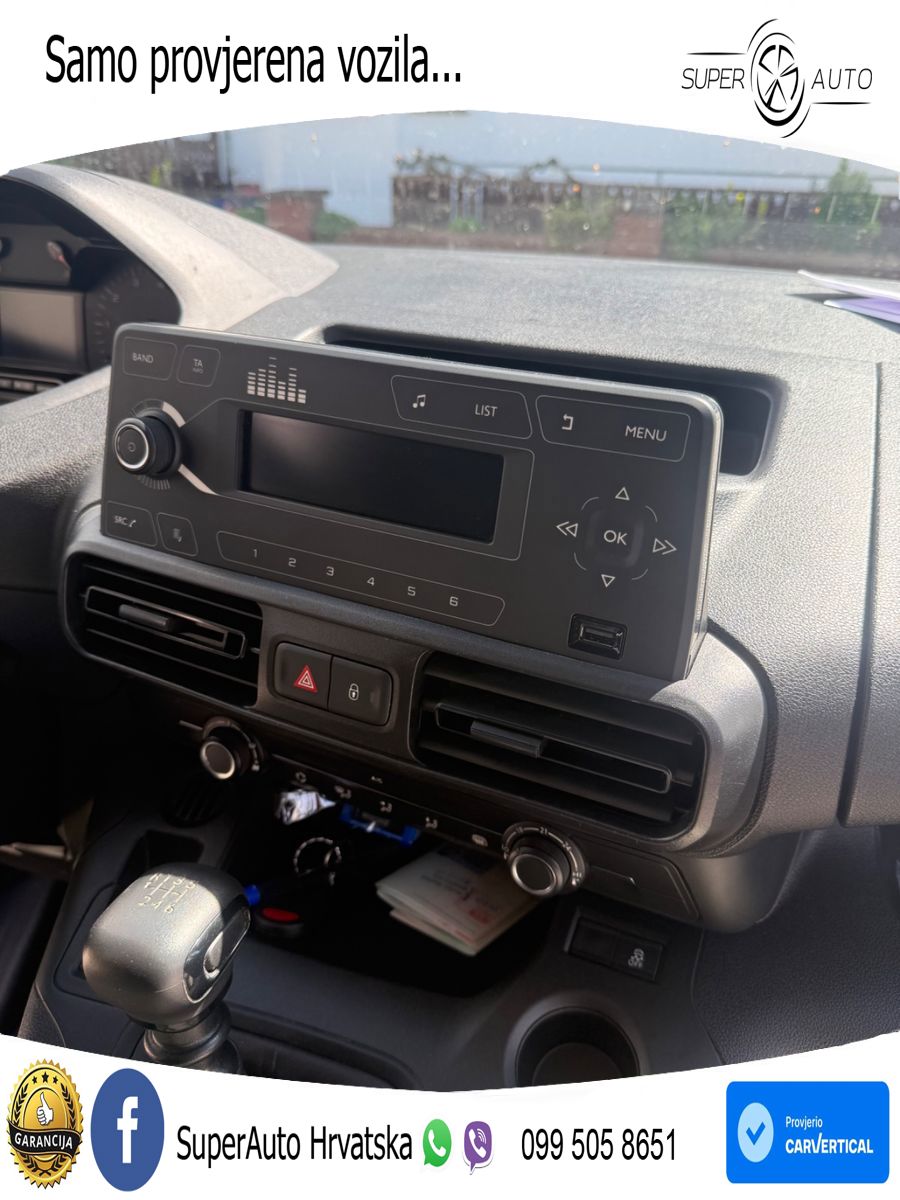 Peugeot Partner 1.5 HDI Klima 3Sitzer PDC 102 KS