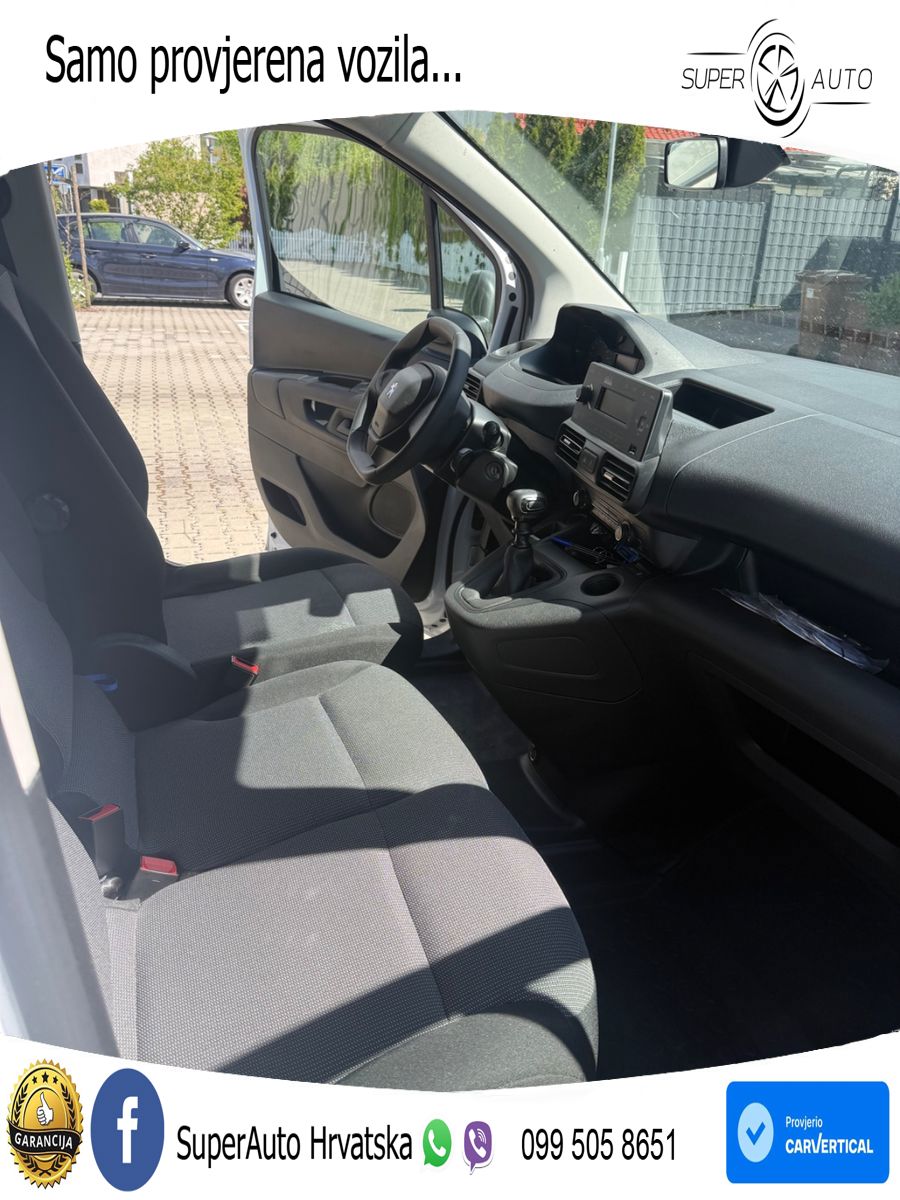 Peugeot Partner 1.5 HDI Klima 3Sitzer PDC 102 KS