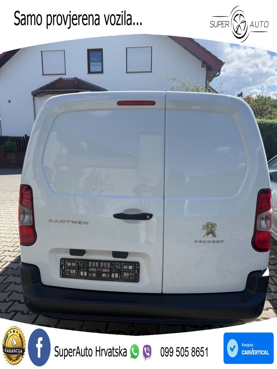 Peugeot Partner 1.5 HDI Klima 3Sitzer PDC 102 KS