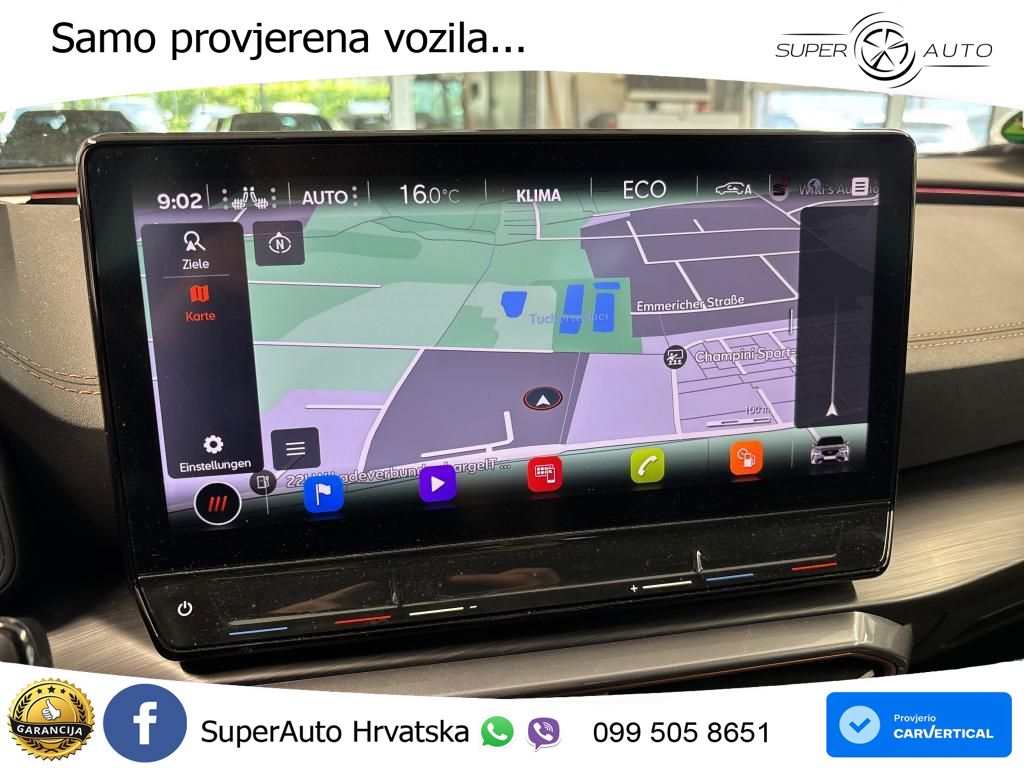 Cupra Formentor 1.4 TSI (245 KS) e-Hybrid DSG VZ LED+GR SJED+ACC