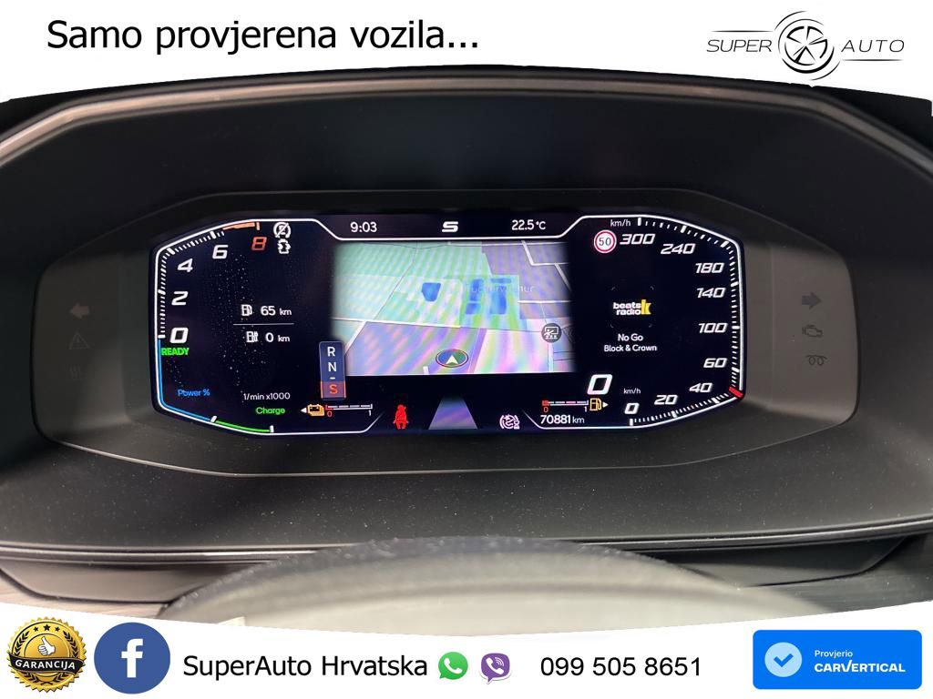 Cupra Formentor 1.4 TSI (245 KS) e-Hybrid DSG VZ LED+GR SJED+ACC