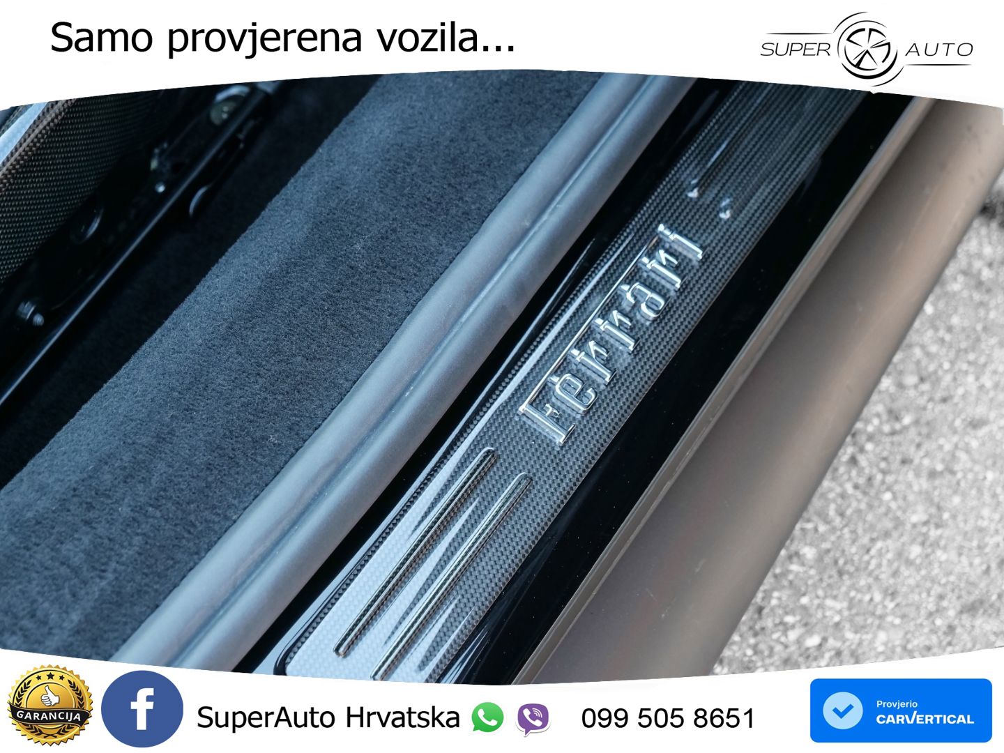 Ferrari 296 GTS 3.0 V6 (830 KS) F1 DCT LED+ACC