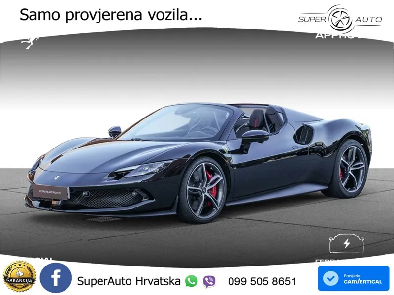 Ferrari 296 GTS 3.0 V6 (830 KS) F1 DCT LED+ACC