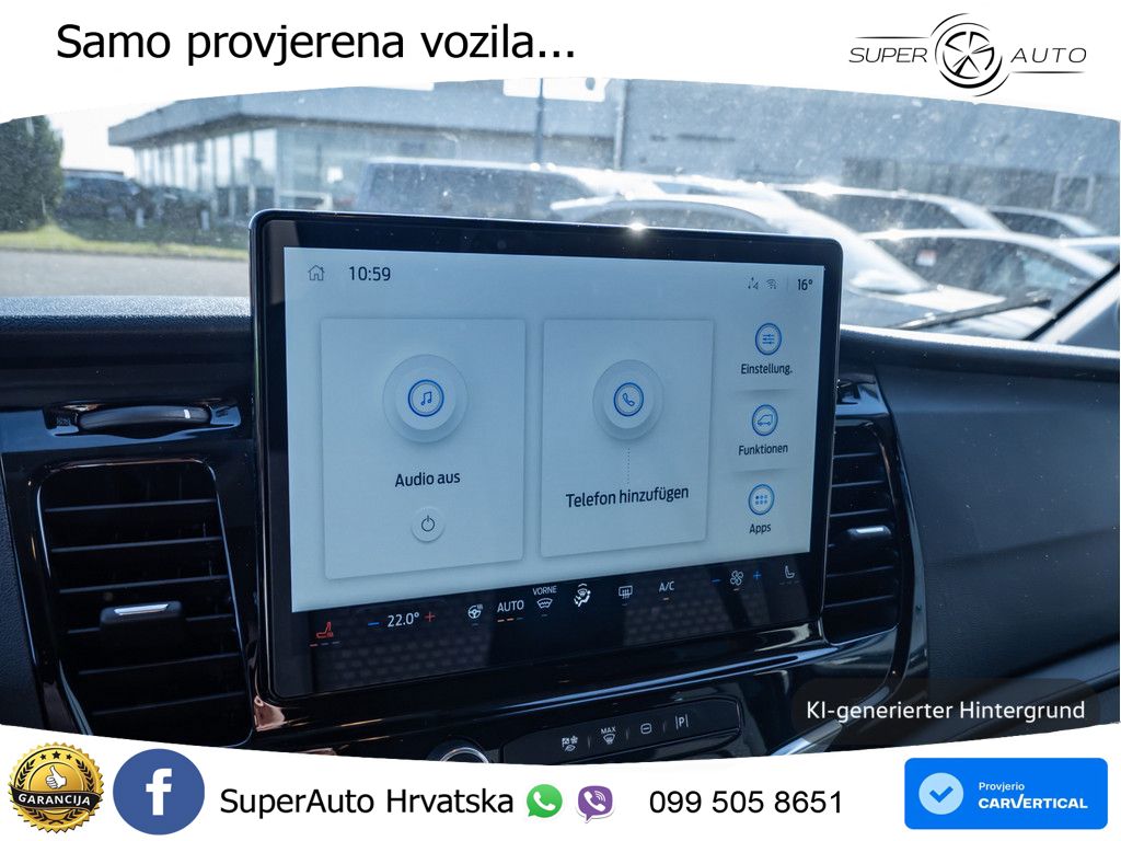 Ford Transit Kombi 350L3 Trend Autom. SHZ KAMERA PDC 150 KS
