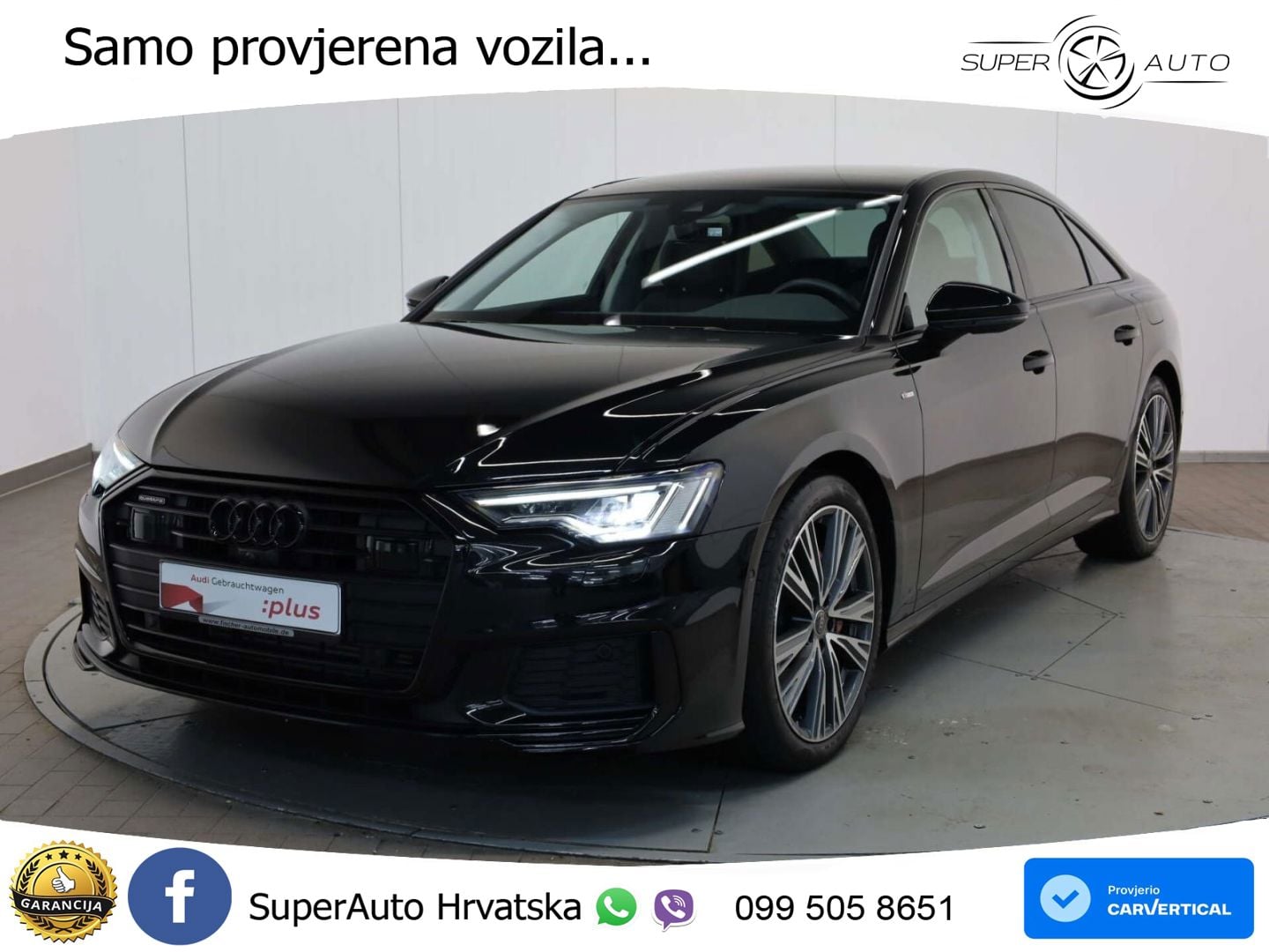 Audi A6 55 TFSIe (367 KS) quattro ultra S tronic S line LED+GR SJED+ACC