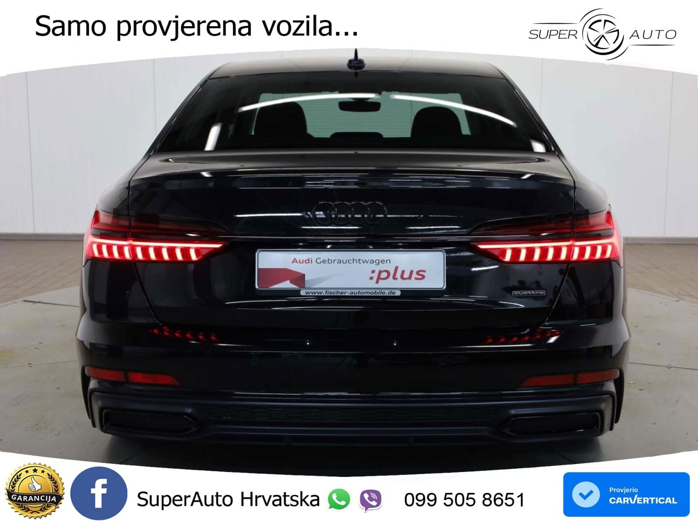 Audi A6 55 TFSIe (367 KS) quattro ultra S tronic S line LED+GR SJED+ACC